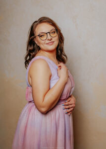 Portret kobiety w studio Żory, Śląsk.