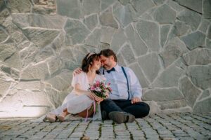 Sesja Pary Młodej po ślubie cywilnym w Rybniku.